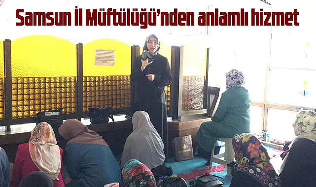 Samsun’da İşaret dili ile Cuma Hutbesi çevrisi yapıldı