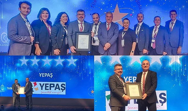 YEPAŞ 5 yıldızlı belge ile ödüllendirildi