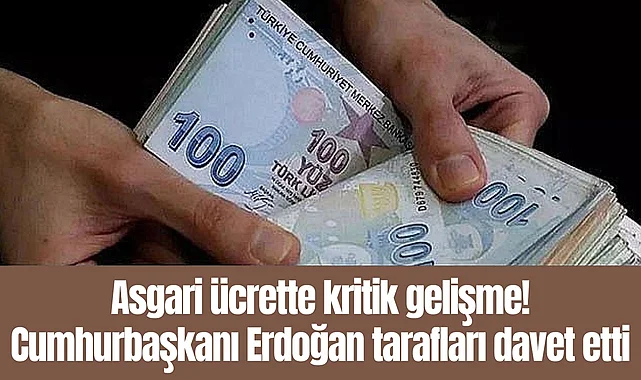 Asgari ücret ne zaman açıklanıyor? Memur ve memur emeklisinin maaş zammı