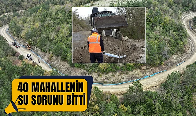 Kavak’ta 40 mahallenin su sorunu çözüldü