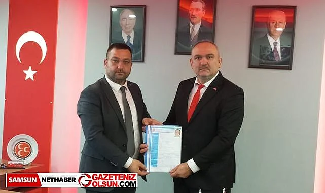Mustafa Öztürk MHP'ye İlkadım Meclis Üyesi Başvurusu Yaptı