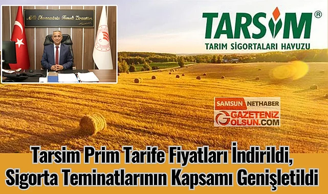 Tarsim Prim Tarife Fiyatları İndirildi