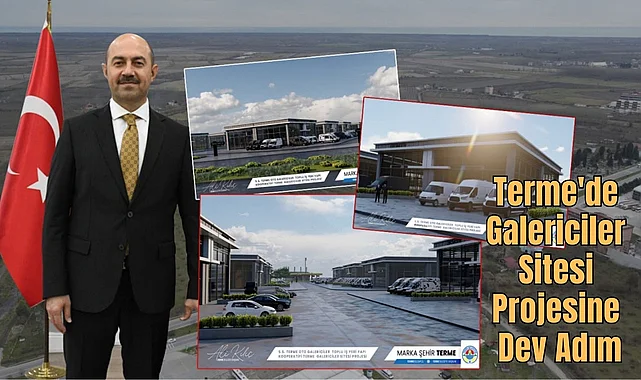 Terme'de Galericiler Sitesi Projesi'nde temel atılıyor!