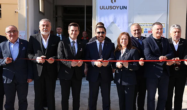 Ulusoy Un Hatay'da Fabrika Açtı