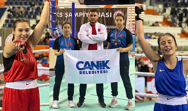 Canikli sporcular Türkiye Şampiyonası’nda madalyaları topladı