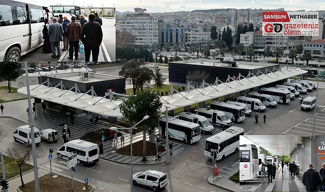 Samsun İlçe Toplu Ulaşım Transfer Merkezi'nde 1 yılda rekor yolcu