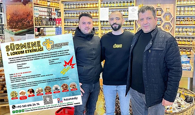 Sürmene Lokum Etkinliği'ne destekler sürüyor