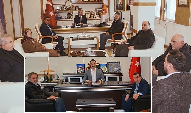 Murat İkiz’den Kaymakam Ayvat ve Başkan Özdemir’e ziyaret