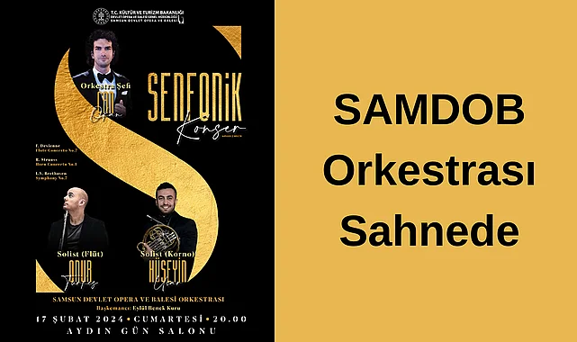 SAMDOB Orkestrası Sahnede