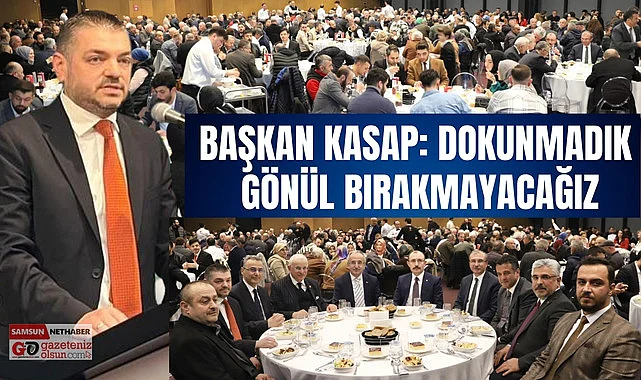 AK Parti İlkadım İlçe Başkanlığı'ndan Yoğun Katılımlı Vefa Buluşması