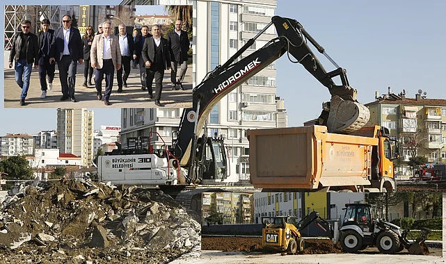 Atakum Kent Meydanı yıkımına tepki!