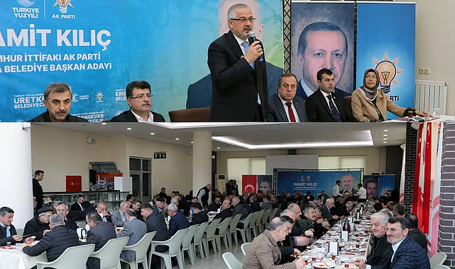 Bafra Belediye Başkanı Adayı Hamit Kılıç: Muhtarlarımızla ortak sevdamız Bafra