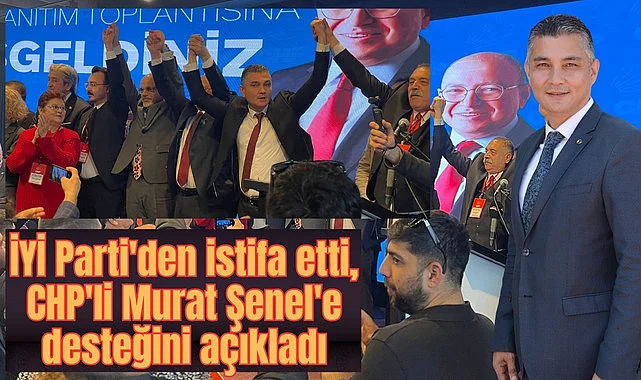 İYİ Parti'den istifa eden Erkut Çiftçi Şenel'i destekleyecek!