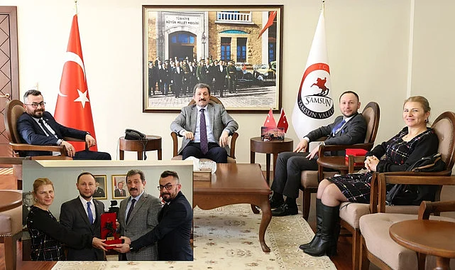 Öz Sağlık Sen'den Samsun Valisi Orhan Tavlı'ya Ziyaret