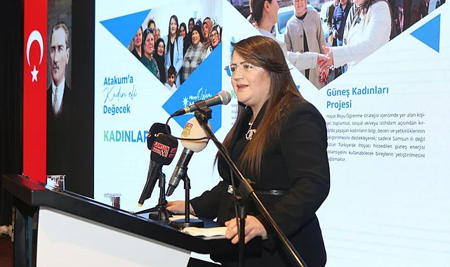 Özlem Maraş'tan gençlere müjde: Atakum Kart Geliyor!