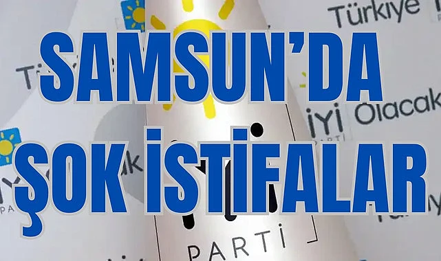 Samsun'da İYİ Parti'de şok istifalar! Meclis üyeleri CHP'ye katıldı!