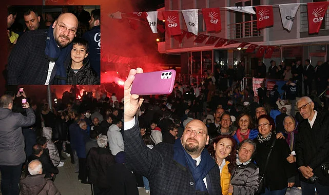 Serhat Türkel’e davullu zurnalı karşılama
