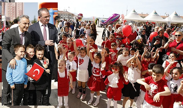 İlkadımlı minikler 23 Nisan'ı coşkuyla kutladı