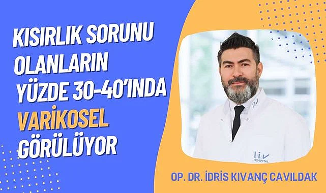 Kısırlık sorunu olanlarda  varikosel görülüyor