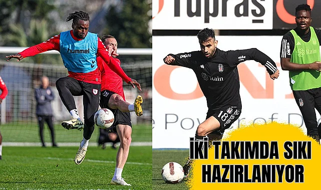 Samsunspor Beşiktaş maçı hazırlıkları sürüyor