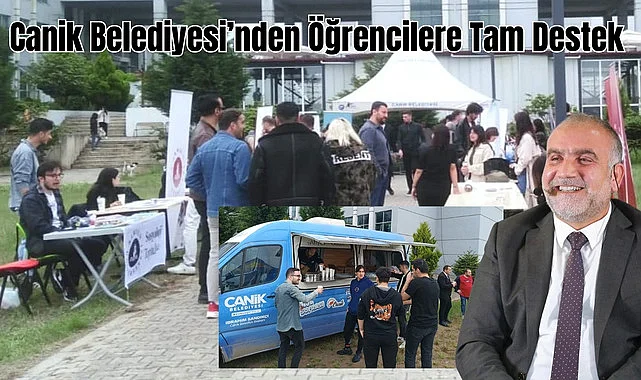 Canik Belediyesi’nden Öğrencilere Tam Destek 