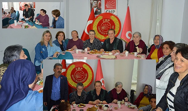 CHP Havza Kadın Kollarından kahvaltı programı