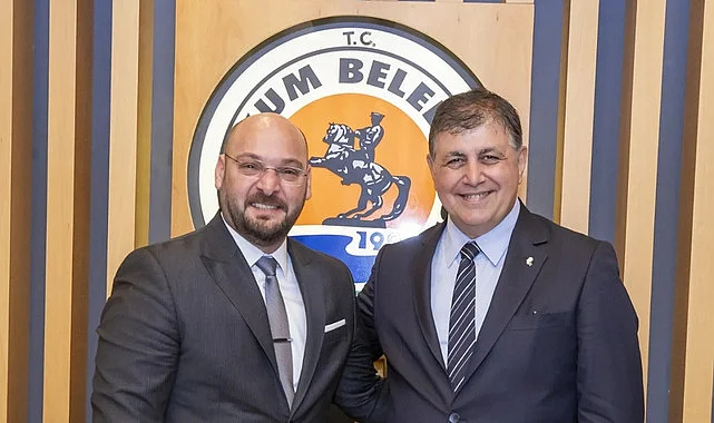 İzmir Belediye Başkanı Cemil Tugay’dan Başkan Türkel’e ziyaret