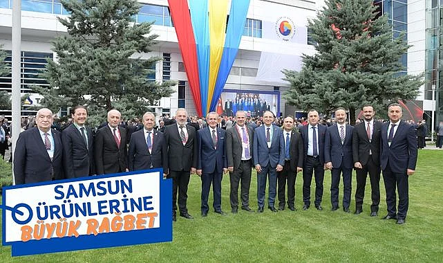Samsun ürünlerine büyük rağbet