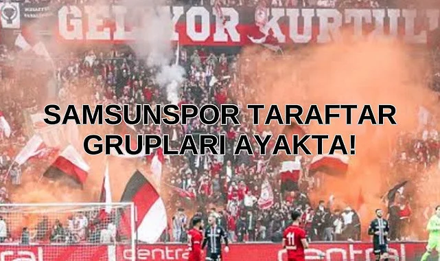 Samsunspor taraftar gruplarından Hakem Bitigen tepkisi