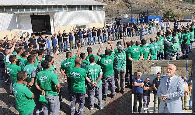 Başkan İbrahim Sandıkçı Personelle Bayramlaştı 