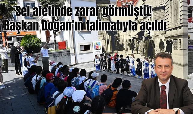 Sel afetinde zarar görmüştü! Samsun Kent Müzesi ziyarete açıldı
