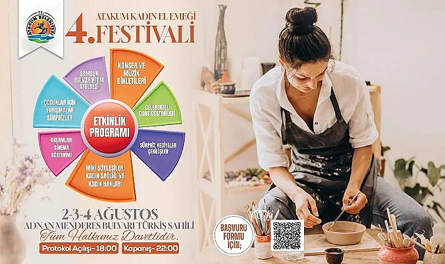 4. Kadın El Emeği Festivali Atakum Sahili’nde başlıyor
