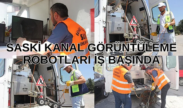 Kameralı robot Samsun'da iş başında!