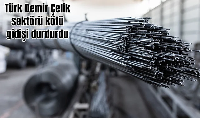 Türk Demir Çelik sektörü kötü gidişi durdurdu!