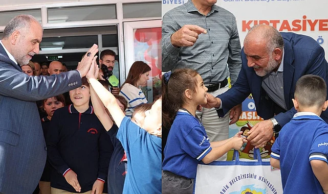 Canik'te Tüm Birinci Sınıflara Çanta ve Kırtasiye Seti Hediye Edilecek