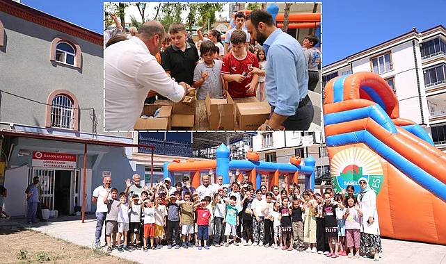 İlkadım'da camiler çocukların sesleriyle şenlendi