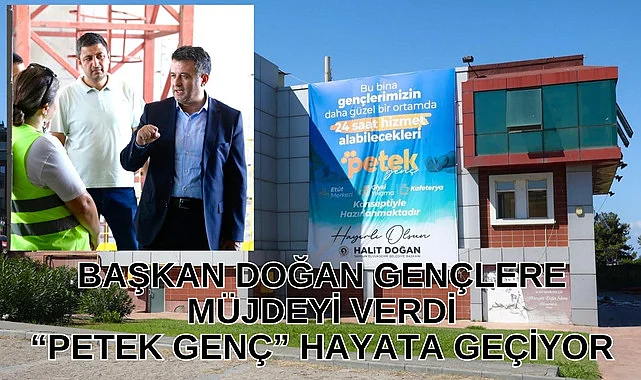 PETEK Genç projesi eski Kurupelit Düğün Salonu'nda hizmete giriyor