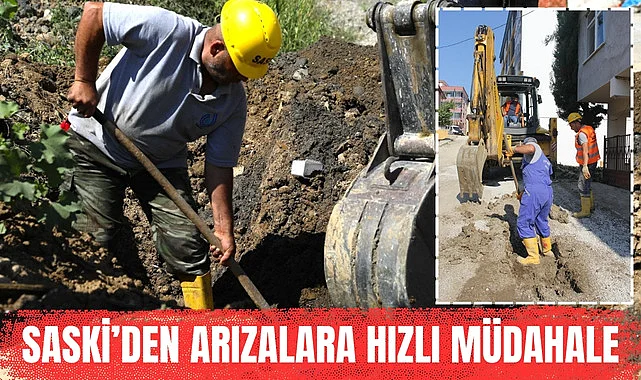 SASKİ arızalara hızlı çözümler üretiyor