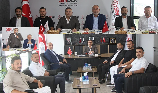 Başkan İbrahim Sandıkçı müteahhitleri Canik'e yatırım yapmaya davet etti