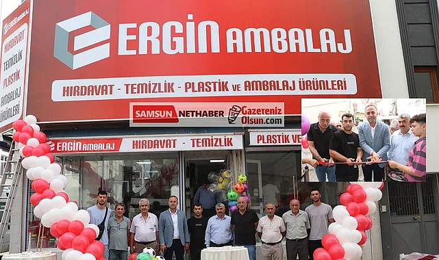 Ergin Ambalaj Havza'da hizmete açıldı