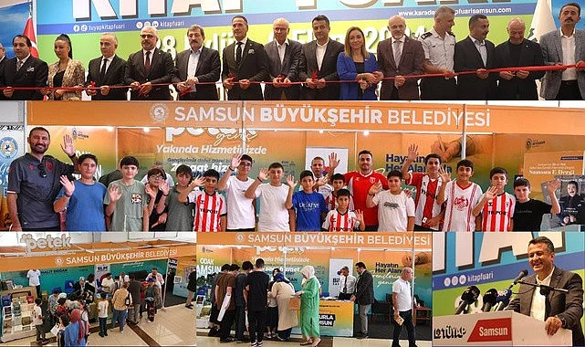 Karadeniz Kitap Fuarı'nda Büyükşehir Belediyesi Standına Yoğun İlgi