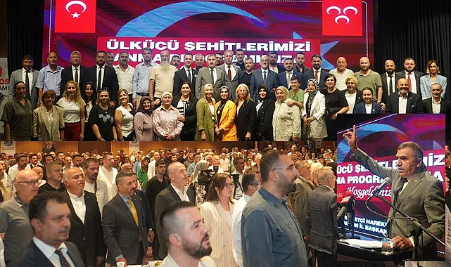 MHP Samsun'da ülkücü şehitleri andı