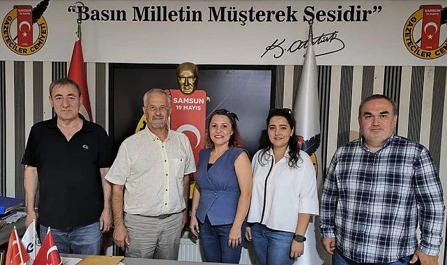 Psikolojik danışmanlardan 19 Mayıs Gazeteciler Cemiyeti'ne ziyaret