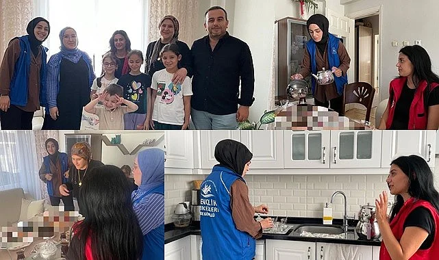 Salıpazarı Gençlik Merkezi gönüllülerinden Çaya Geliyoruz Projesi