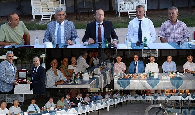 Samsun Atakum'da Mehmet İrfan Yetik'e Veda Programı