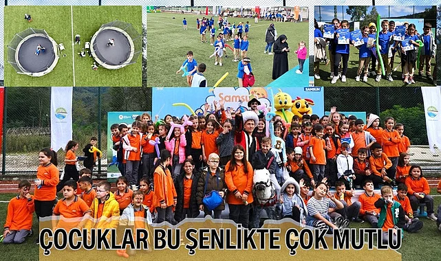 Samsun Haber Çocuklar Bu Şenlikte Çok Mutlu!