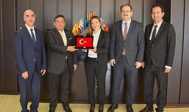Başsavcı Kılıç ve Adalet Komisyonu Başkanı Köseoğlu'dan Rektör Aydın’a Ziyaret