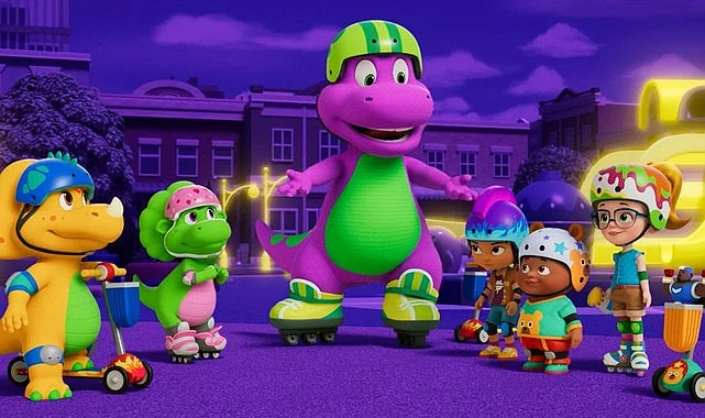 Dinazor Barney Cartoonito geri döndü