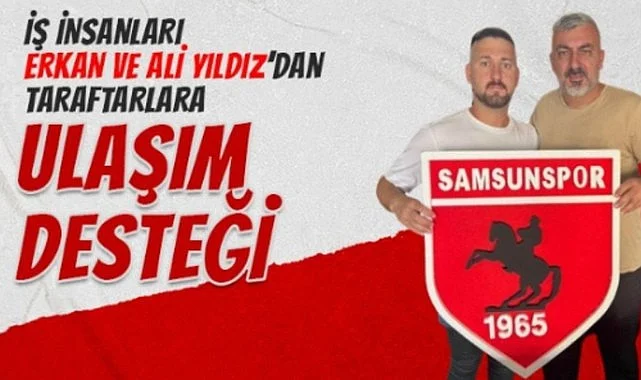 İş insanları Erkan ve Ali Yıldız'dan taraftarlara minibüs desteği