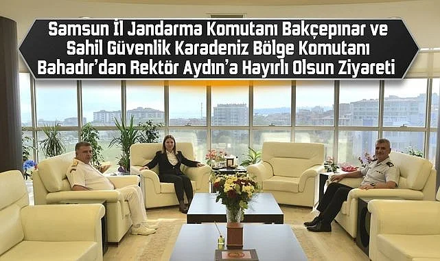 Rektör Aydın’a Hayırlı Olsun Ziyaretleri Sürüyor
